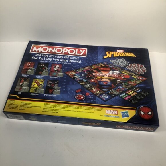 Monopoly: Marvel Spider-Man New (2021) - Hasbro - Picture 3 of 6